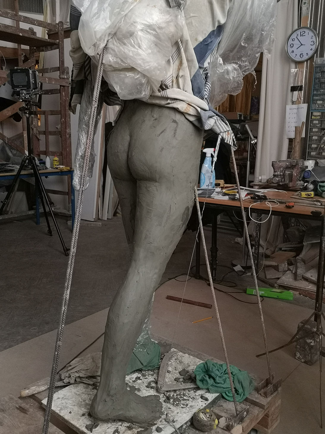 Image with New sculpture in development