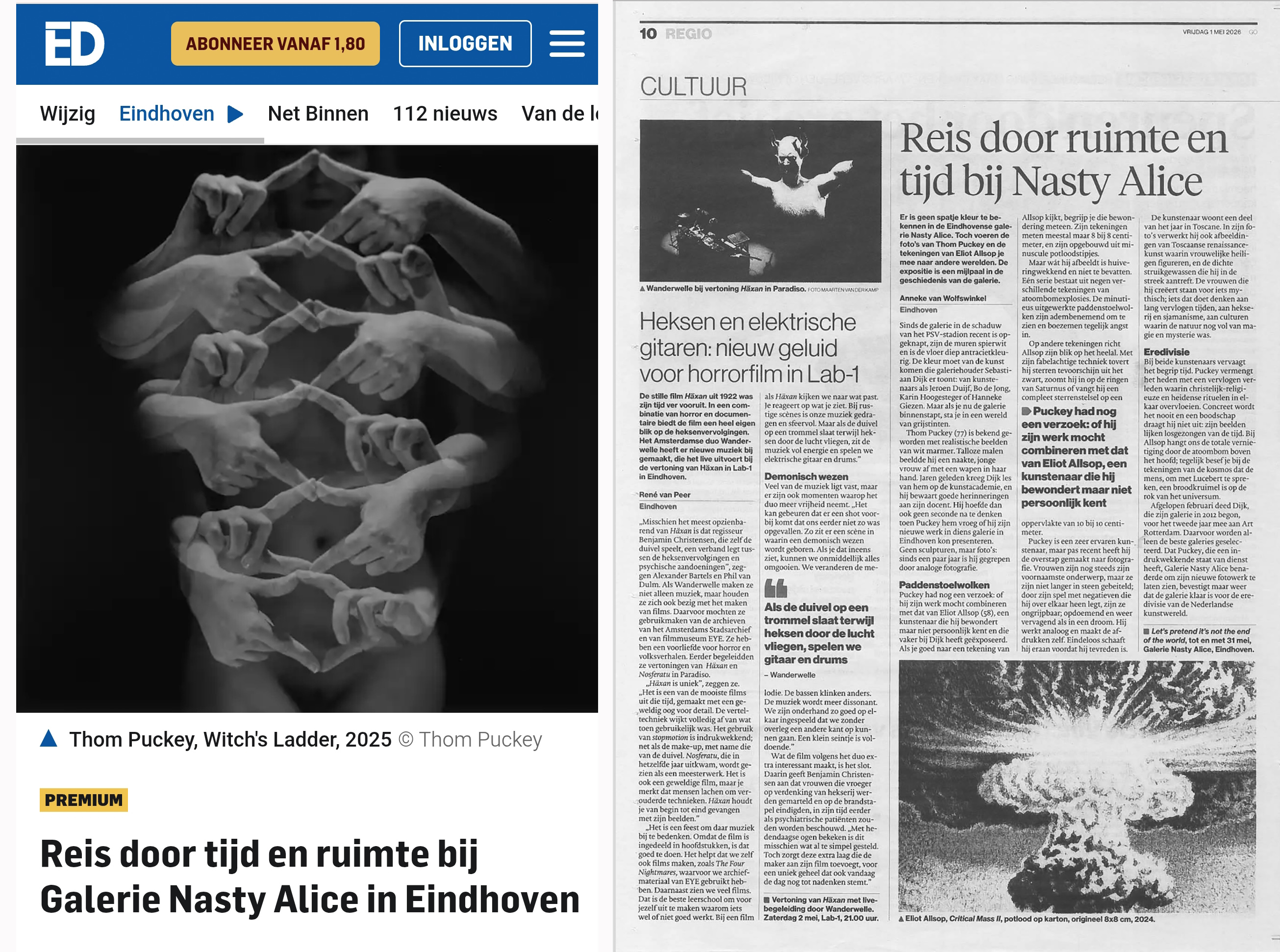image of Reis door ruimte en tijd bij Nasty Alice texts Thom Puckey