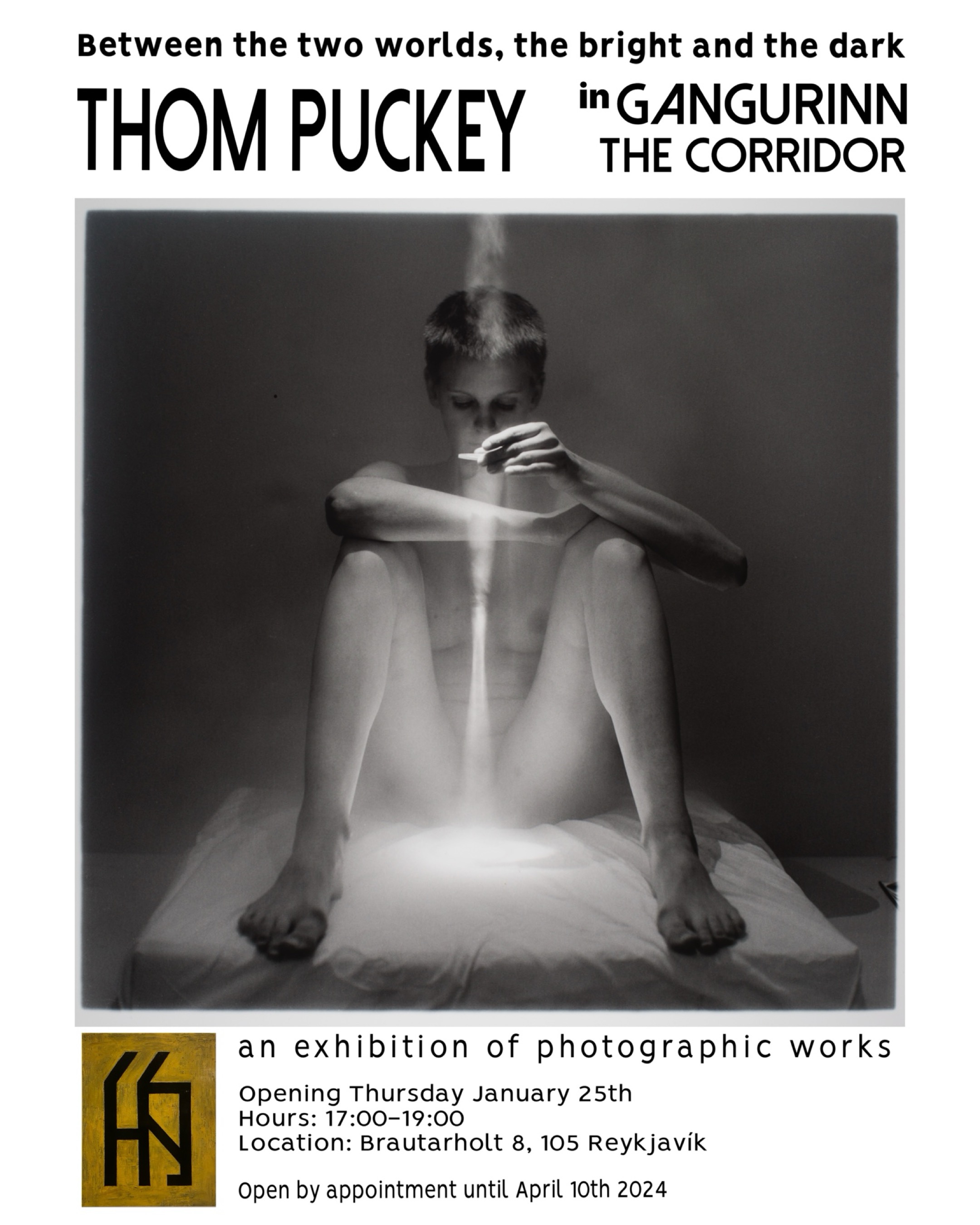 image of Exhibition of photographs by Thom Puckey at The Corridor, Reykjavik, Iceland. Opening 25 January 2024.